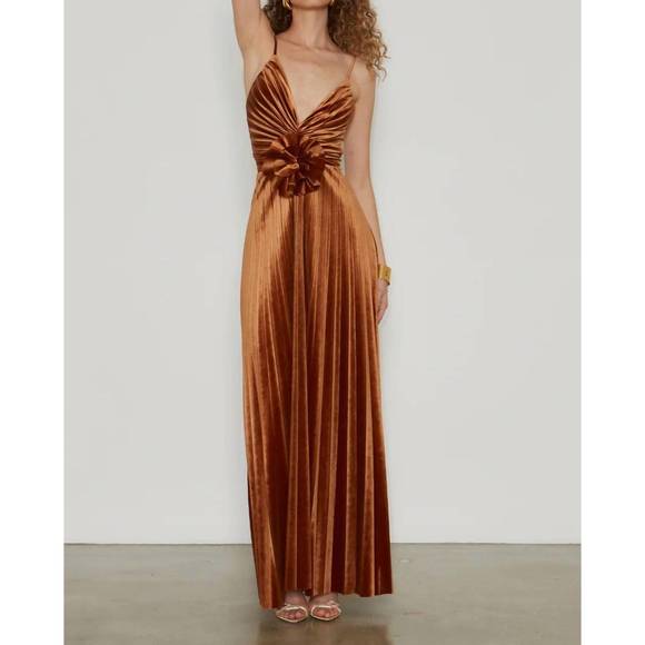 Delfi Collective | Dresses | New Delfi Collective Helina Dress In Brown |  Poshmark